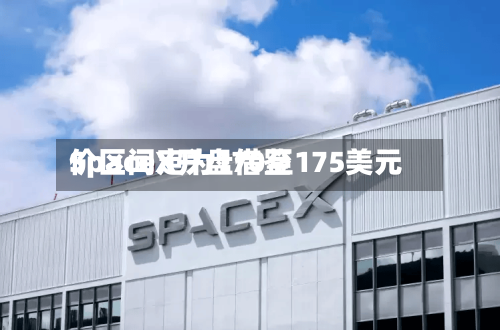 SpaceX开盘借鉴价区间定为170至175美元