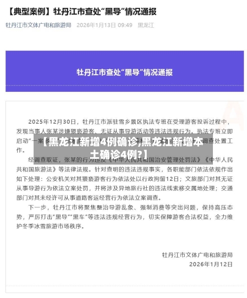 【黑龙江新增4例确诊,黑龙江新增本土确诊4例?】-第2张图片