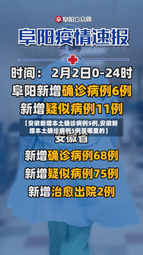 【安徽新增本土确诊病例5例,安徽新增本土确诊病例5例是哪里的】-第2张图片