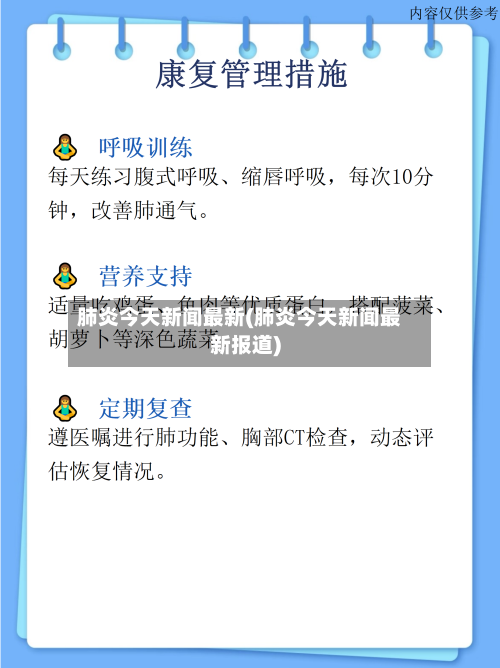 肺炎今天新闻最新(肺炎今天新闻最新报道)-第2张图片