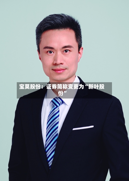 宝莫股份：证券简称变更为“新叶股份	”-第2张图片