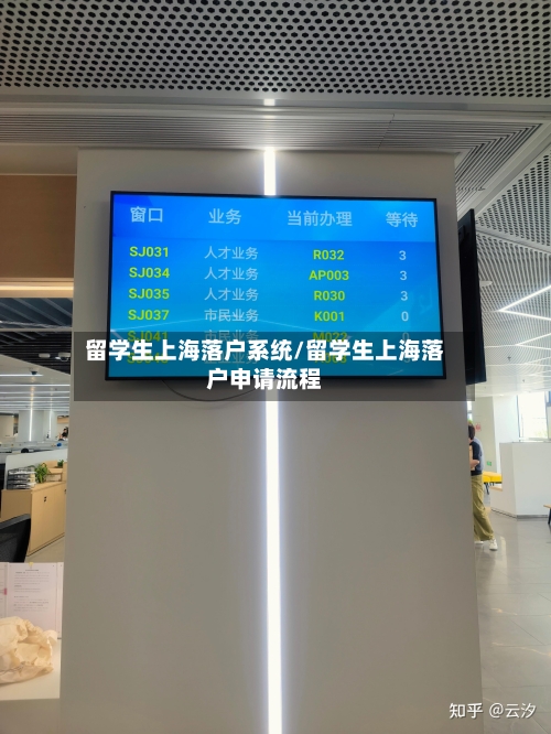 留学生上海落户系统/留学生上海落户申请流程-第2张图片