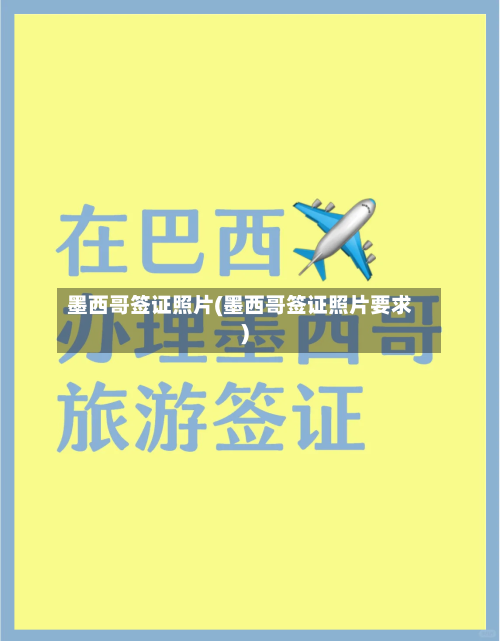 墨西哥签证照片(墨西哥签证照片要求)