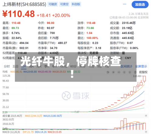 光纤牛股	，停牌核查！-第2张图片