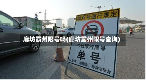 廊坊霸州限号吗(廊坊霸州限号查询)
