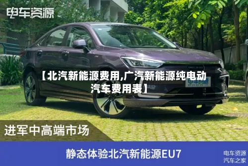 【北汽新能源费用,广汽新能源纯电动汽车费用表】