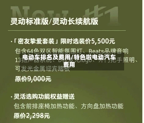 电动车排名及费用/特色啦电动汽车费用-第3张图片