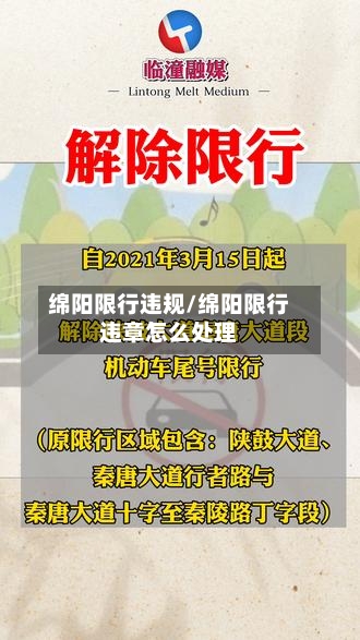 绵阳限行违规/绵阳限行违章怎么处理-第3张图片