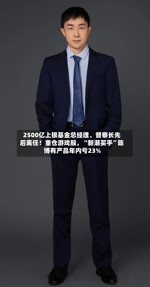 2500亿上银基金总经理、督察长先后离任！重仓游戏股，“新潮买手”陈博有产品年内亏23%-第2张图片