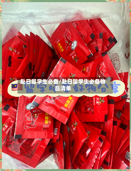 赴日留学生必备/赴日留学生必备物品清单