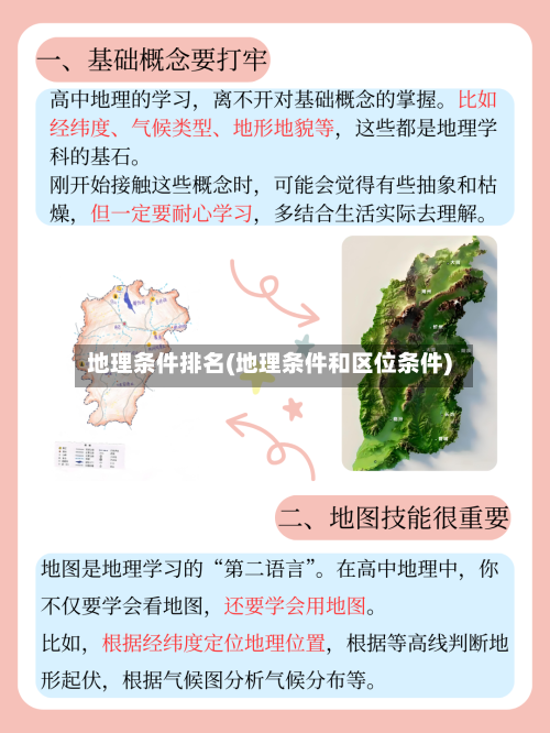 地理条件排名(地理条件和区位条件)