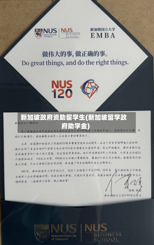 新加坡政府资助留学生(新加坡留学政府助学金)-第2张图片