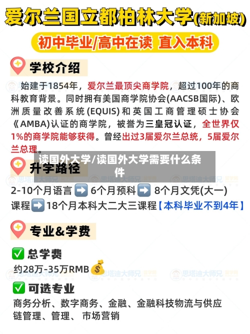 读国外大学/读国外大学需要什么条件