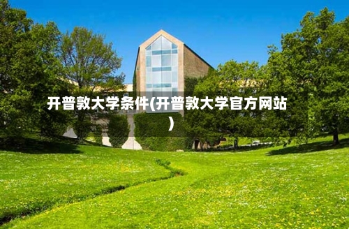 开普敦大学条件(开普敦大学官方网站)-第3张图片